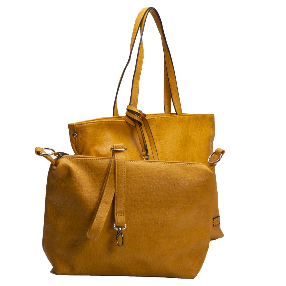 detail Dámská kabelka RIEKER RIE-20100505-S1 žlutá