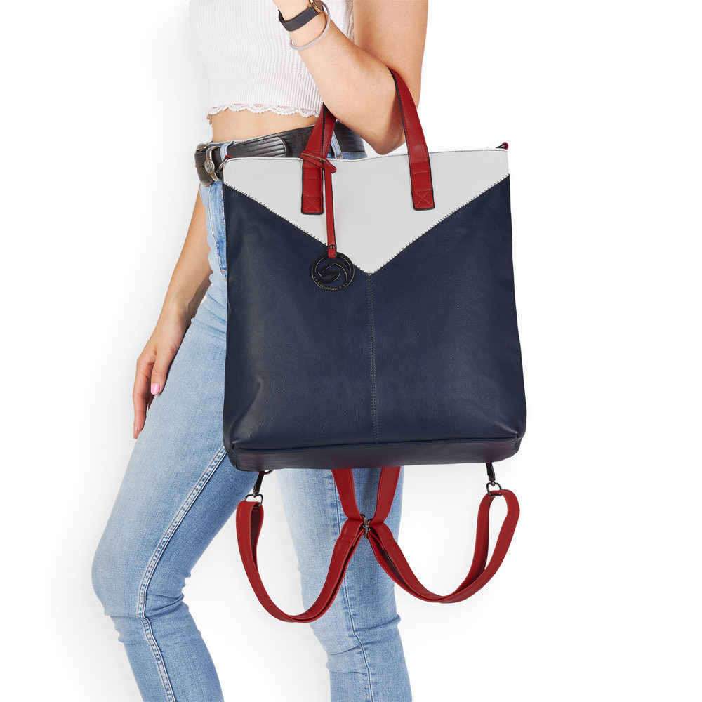 detail Dámská kabelka REMONTE RIE-20100542-S1 modrá