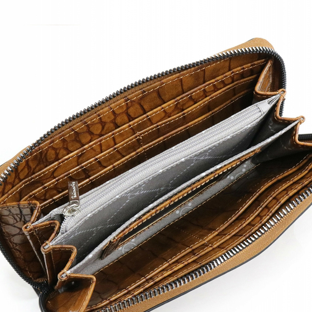 detail Dámská peněženka TAMARIS TAM-20100706-S1 hnědá