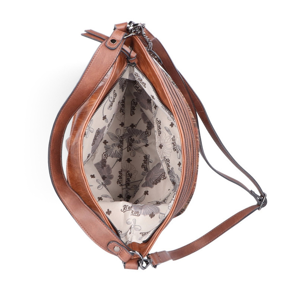 detail Dámská kabelka RIEKER RIE-20100990-W0 hnědá