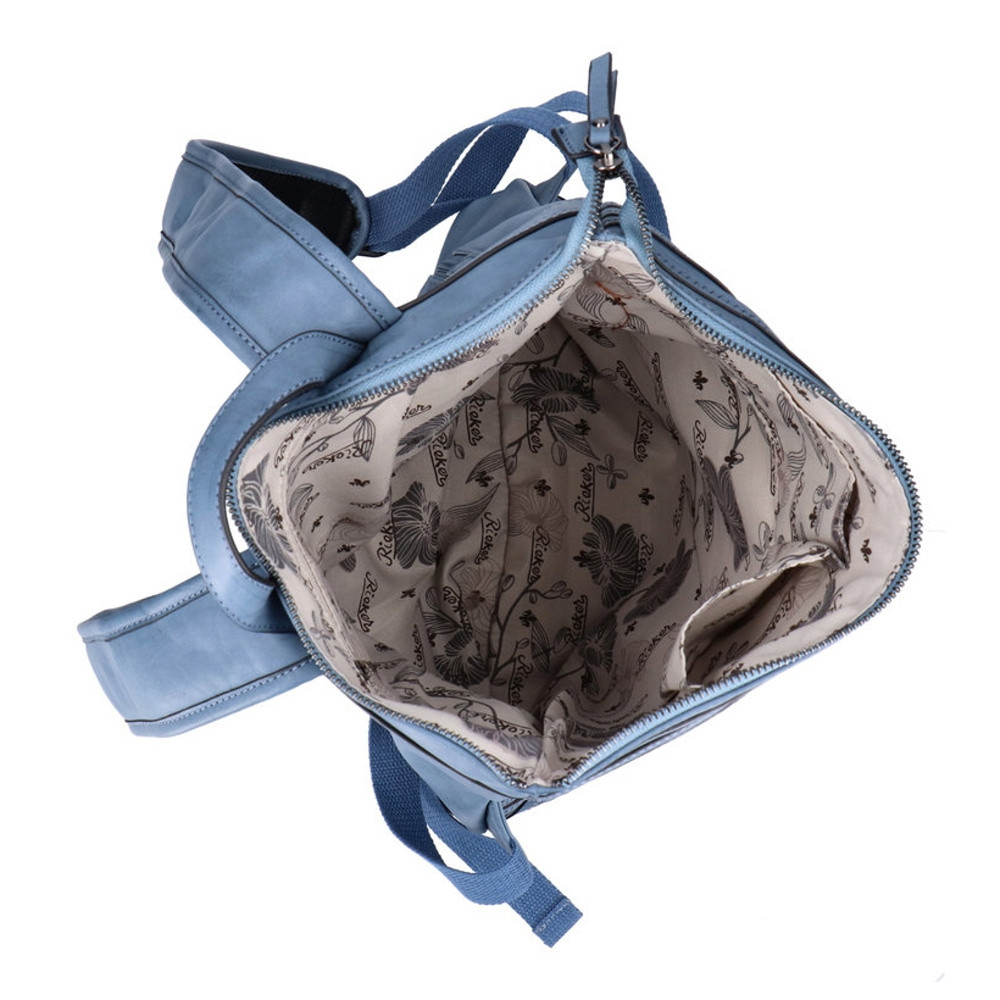 detail Dámský batoh RIEKER H1075-12 modrá W1