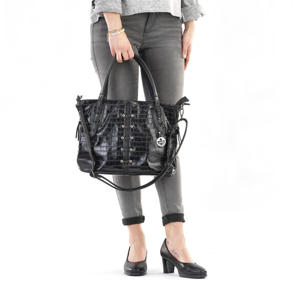 detail Dámská kabelka RIEKER RIE-20100995-W0 černá