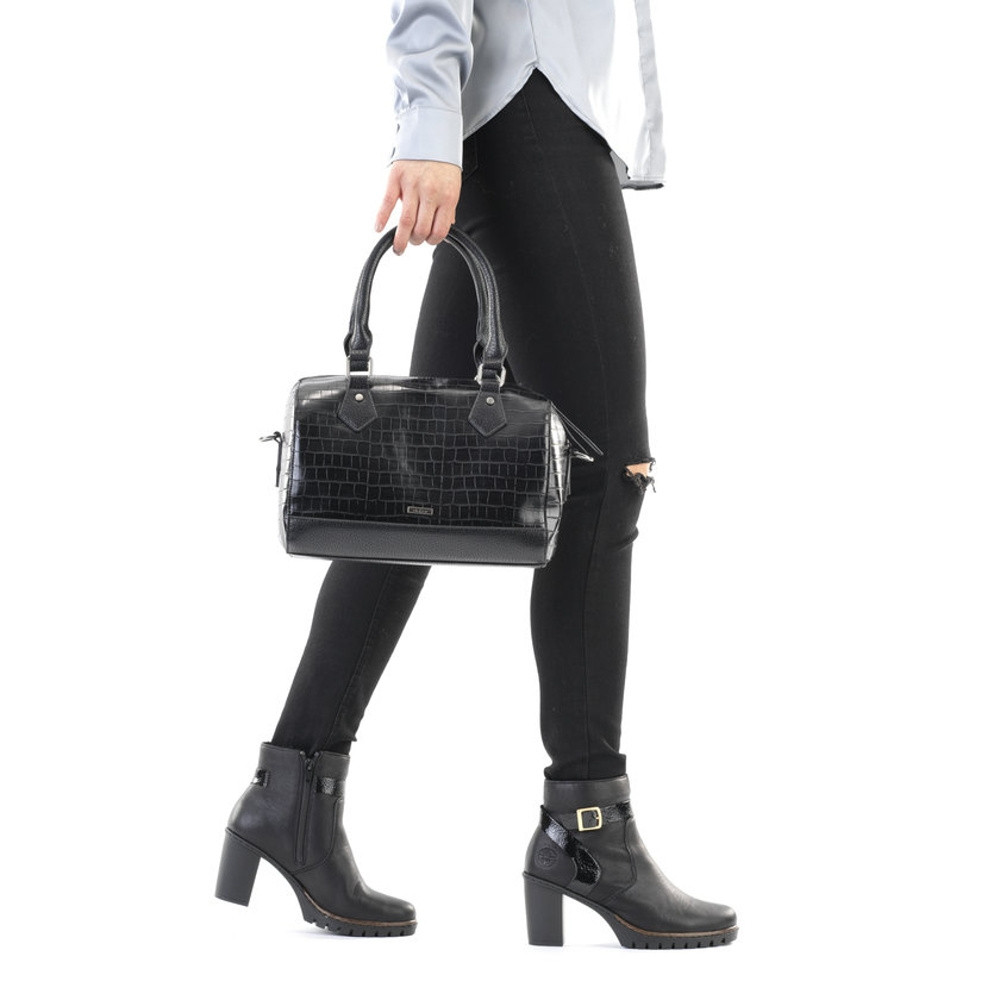 detail Dámská kabelka RIEKER H1321-00 černá W1