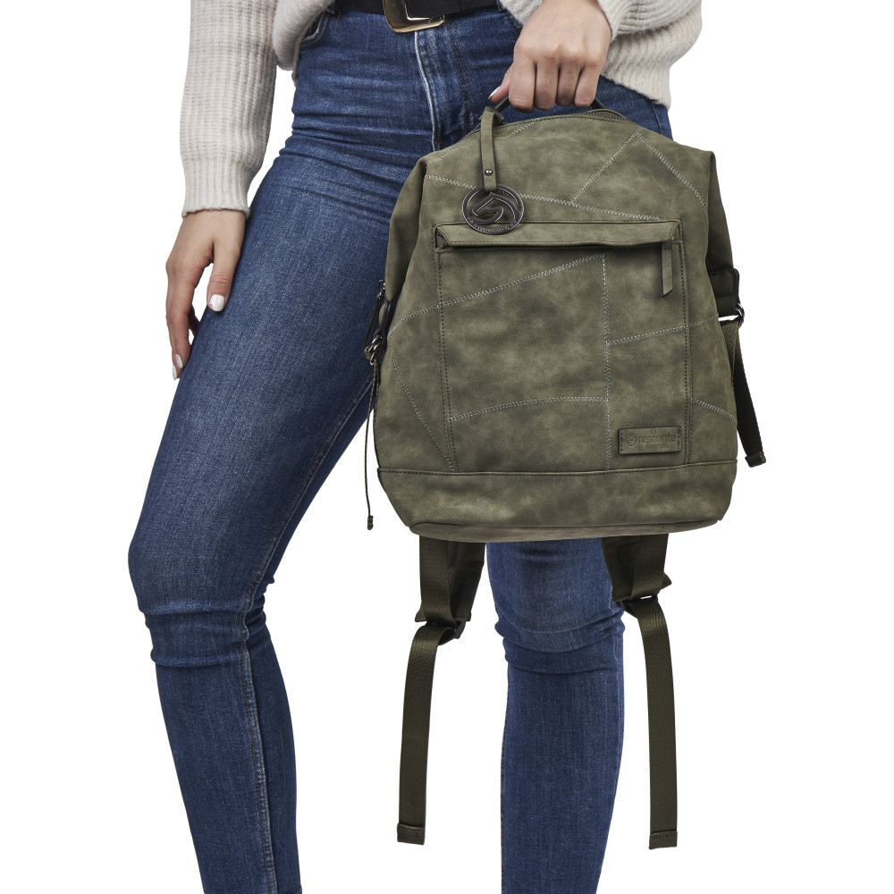 detail Dámský batoh REMONTE RIE-20101031-W0 zelená