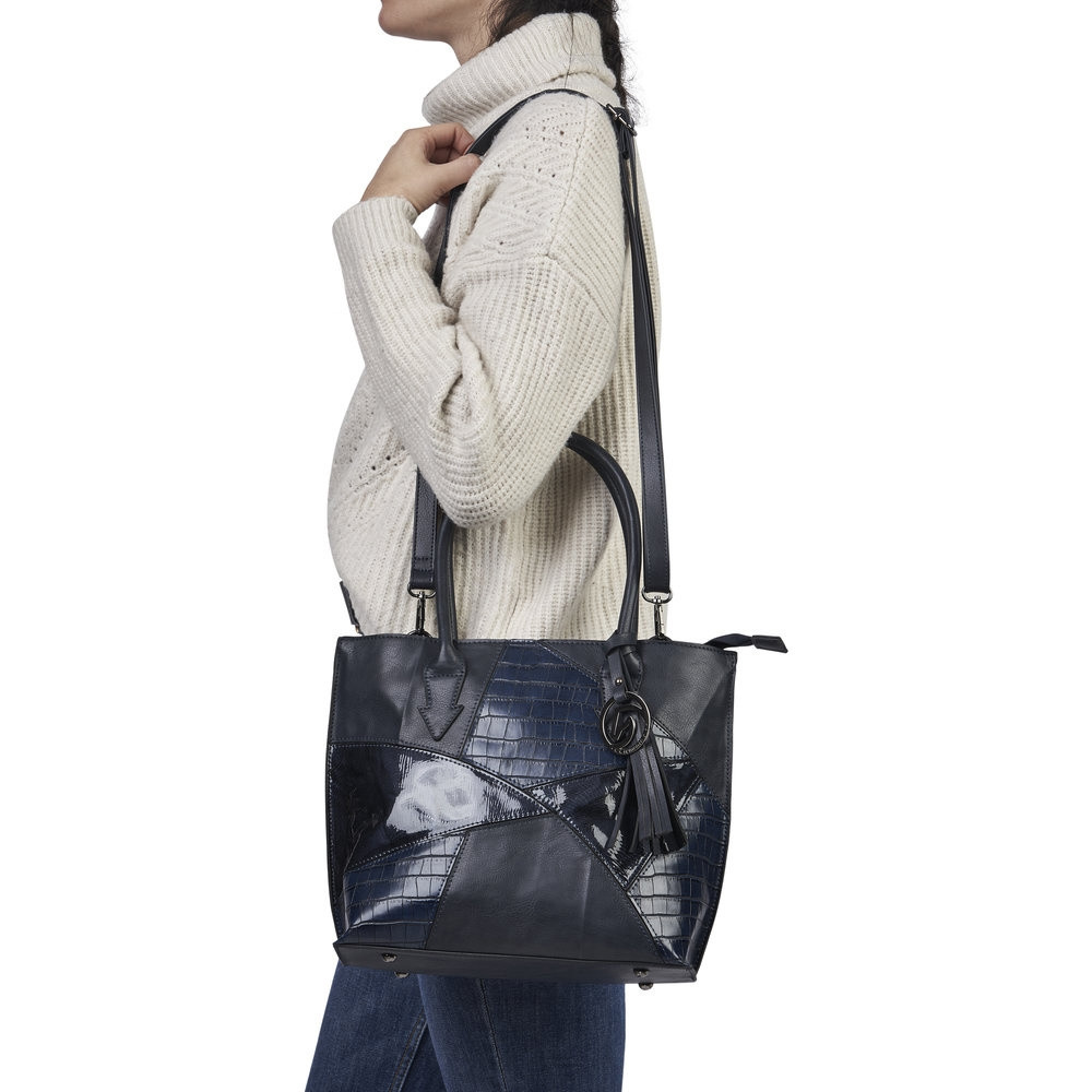 detail Dámská kabelka REMONTE RIE-20101033-W0 modrá