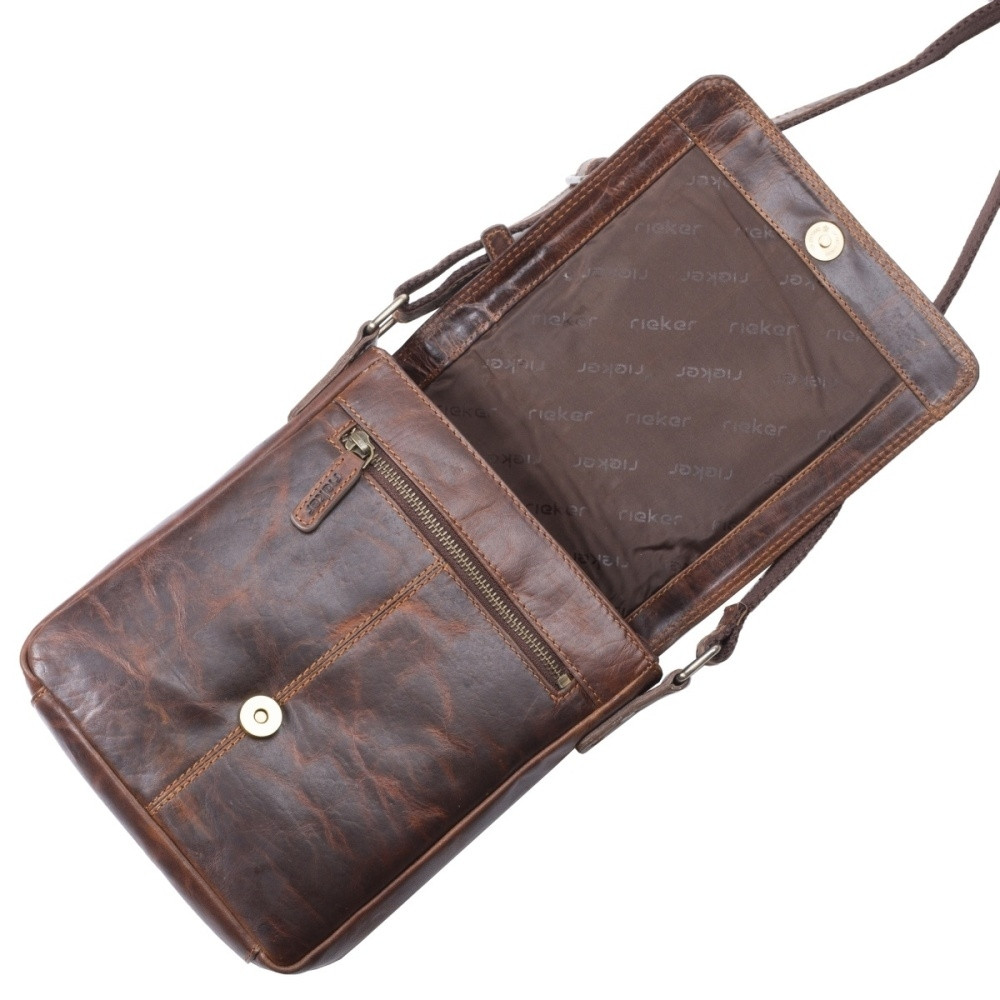 detail Pánská taška RIEKER 8006 hnědá W5