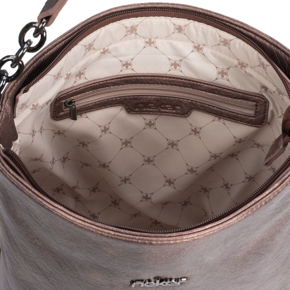 detail Dámská kabelka RIEKER RIE-20101213-S2 hnědá