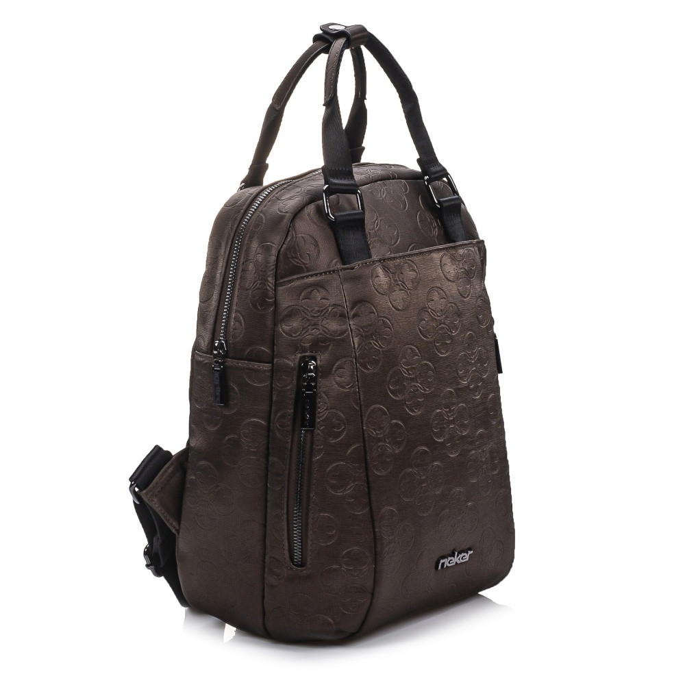 detail Dámský batoh RIEKER H2130-UM17 hnědá W1