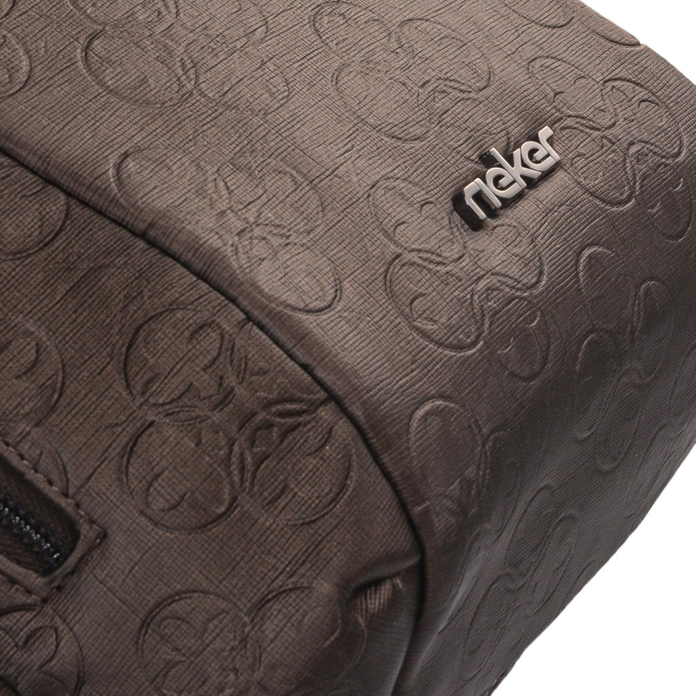 detail Dámský batoh RIEKER H2130-UM17 hnědá W1