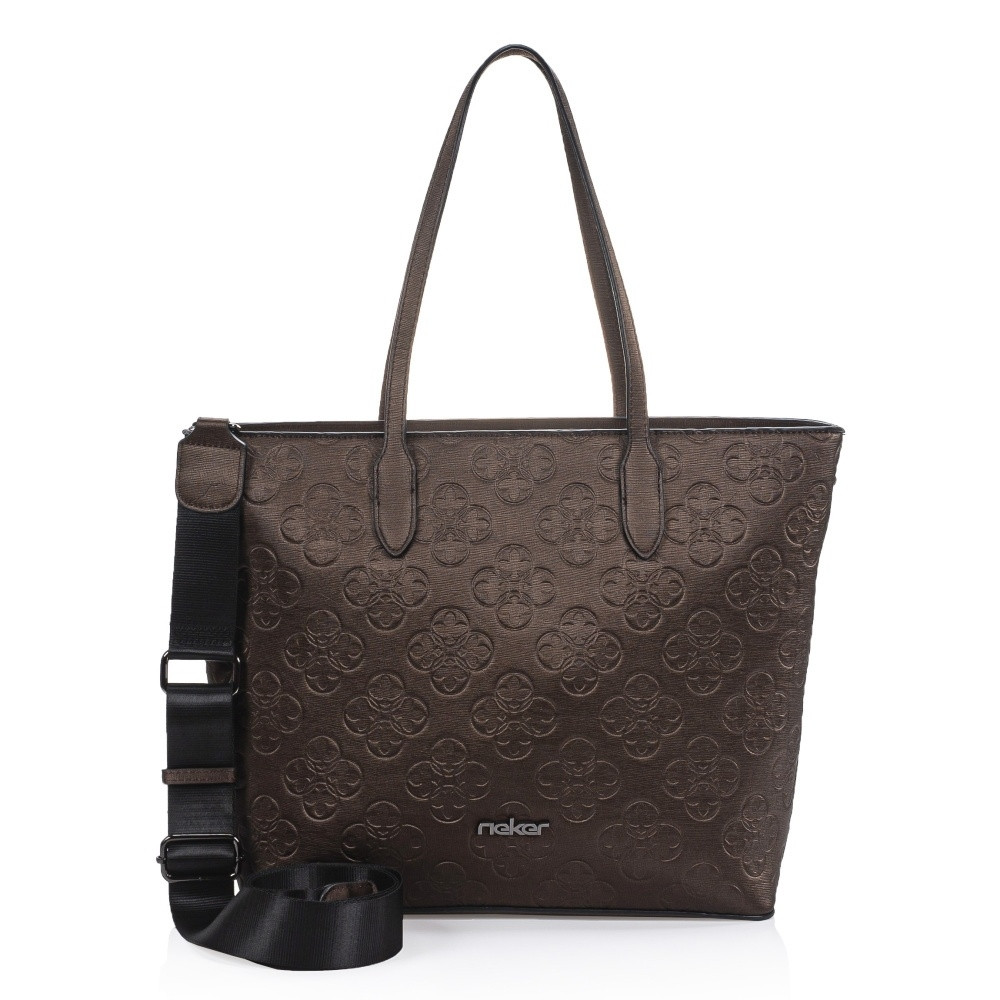 detail Dámská kabelka RIEKER RIE-20101239-S2 hnědá