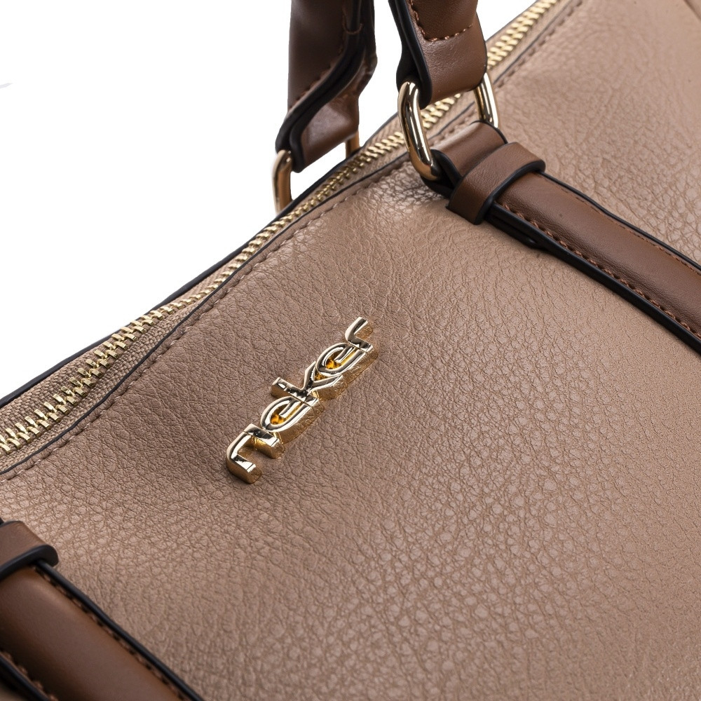 detail Dámská kabelka RIEKER H2190-CM15 hnědá W1