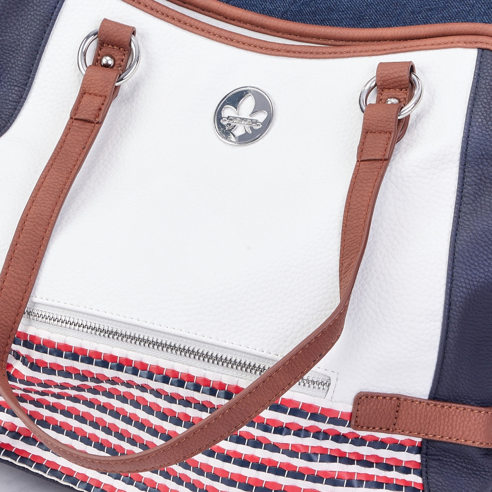 detail Dámská kabelka RIEKER H1066-14 bílá S2