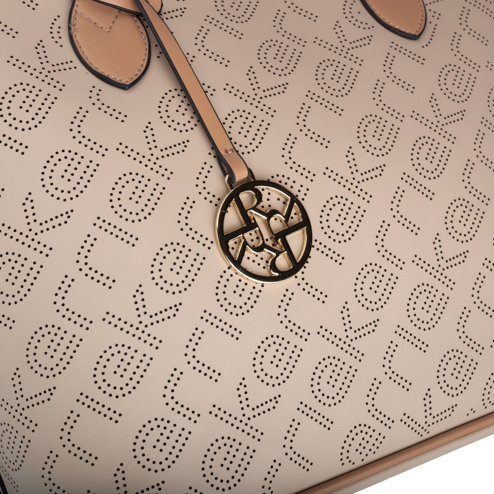 detail Dámská kabelka RIEKER RIE-20101588-S2 hnědá