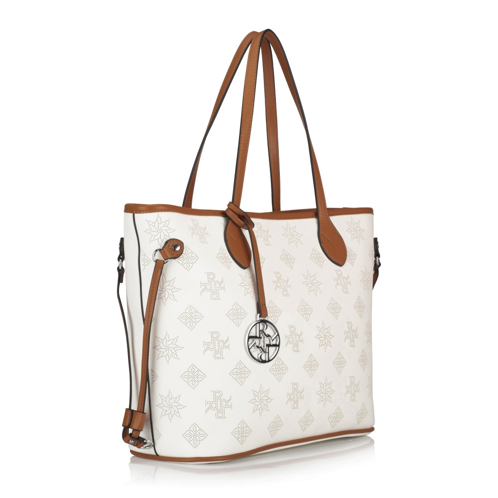 detail Dámská kabelka RIEKER RIE-20101590-S2 bílá