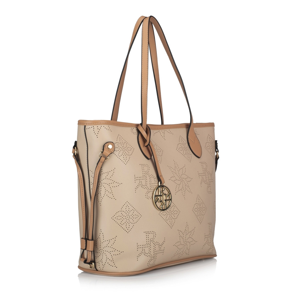 detail Dámská kabelka RIEKER RIE-20101597-S2 hnědá