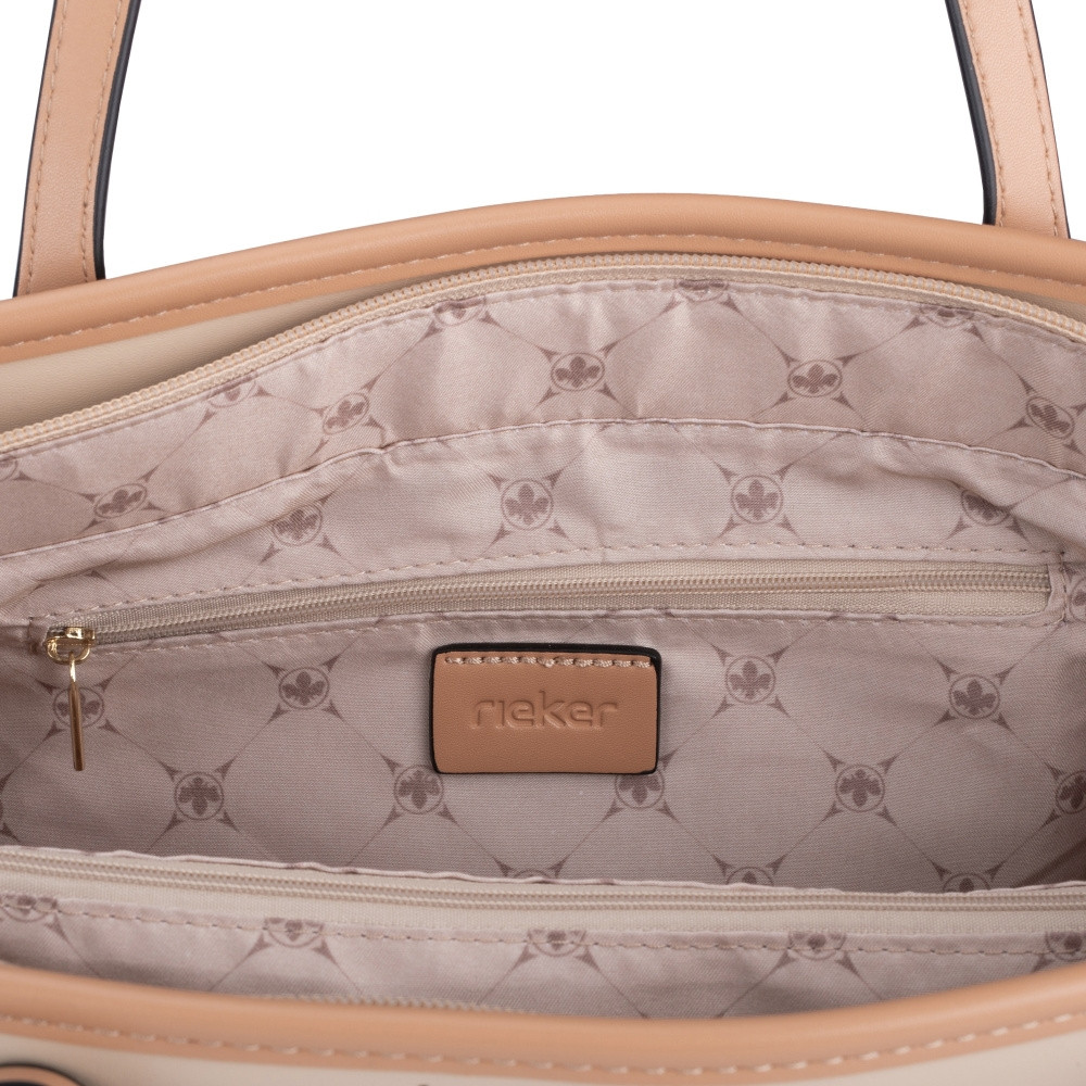 detail Dámská kabelka RIEKER RIE-20101597-S2 hnědá