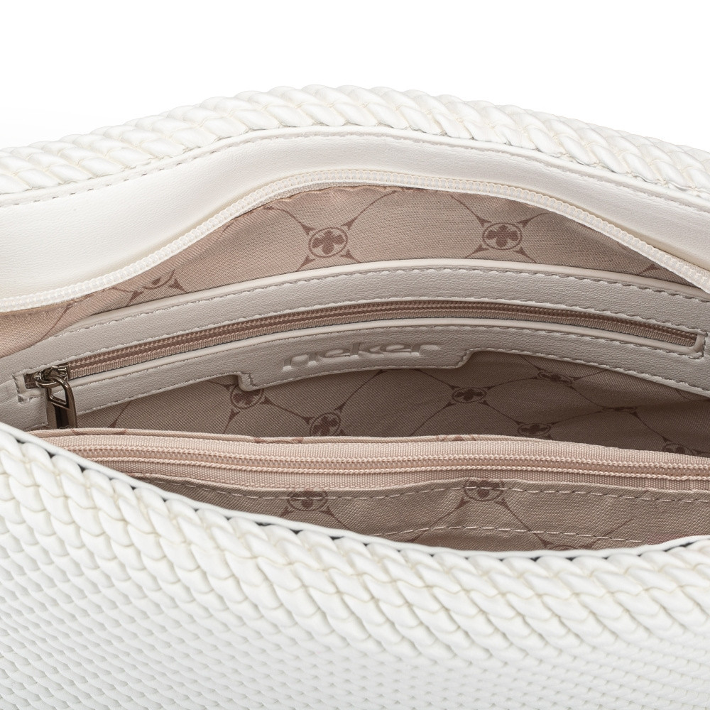 detail Dámská kabelka RIEKER RIE-20101670-S2 bílá