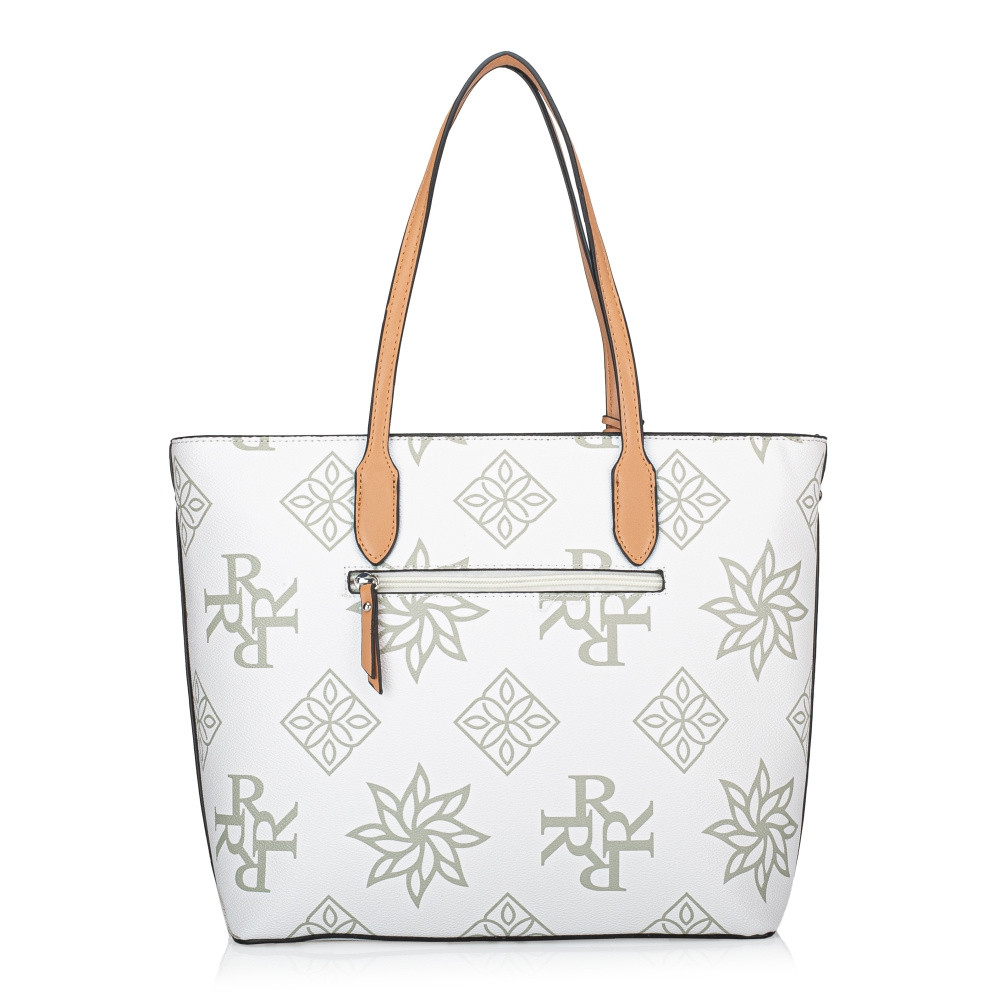 detail Dámská kabelka RIEKER RIE-20101694-S2 bílá