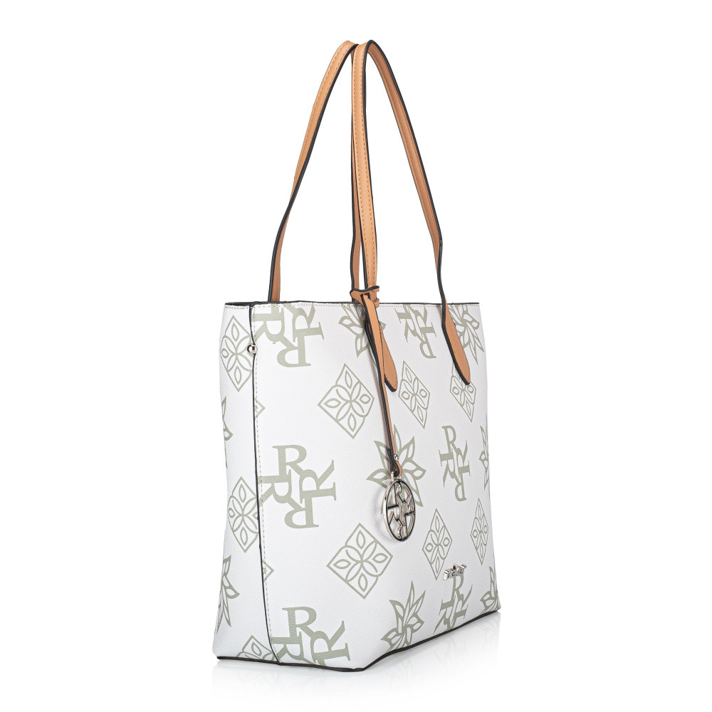 detail Dámská kabelka RIEKER RIE-20101694-S2 bílá