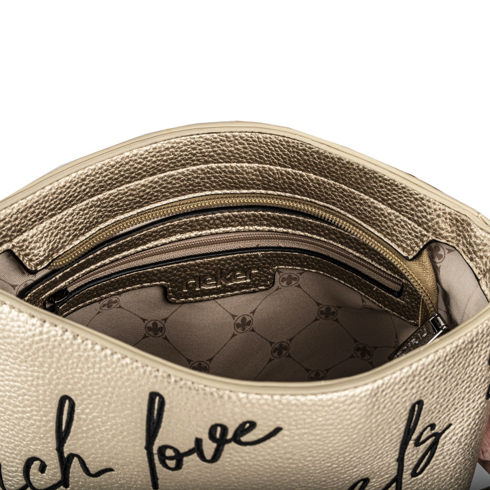 detail Dámska kabelka RIEKER M2100-C024 béžová S2