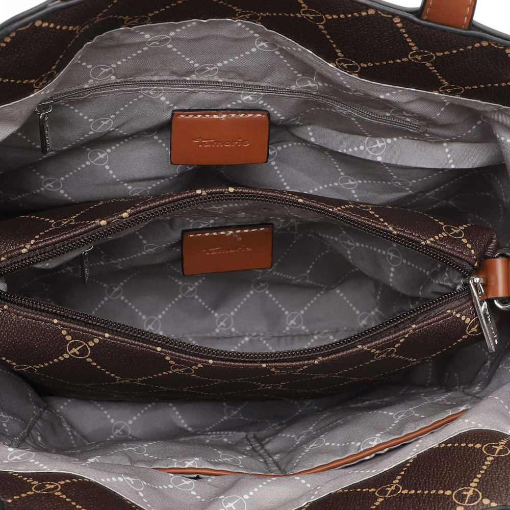 detail Dámská kabelka TAMARIS TAM-20101856-W2 hnědá