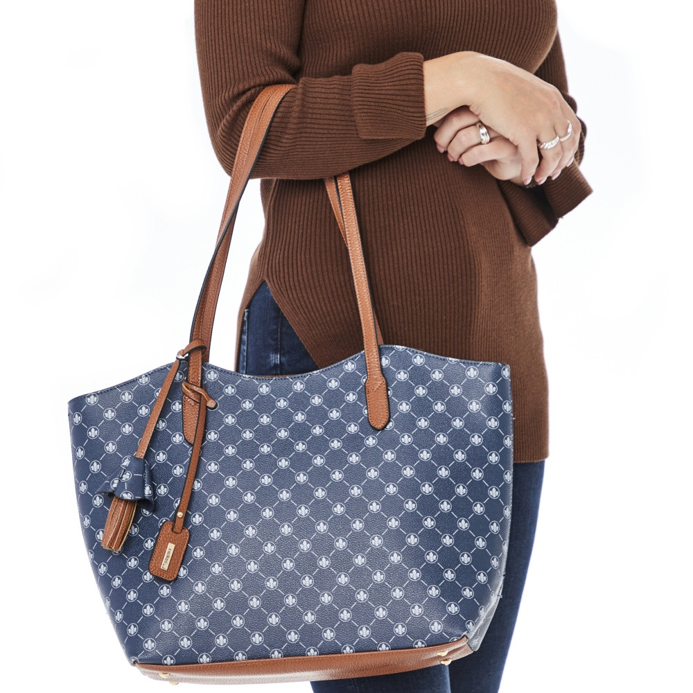 detail Dámská kabelka RIEKER RIE-20102084-W2 modrá