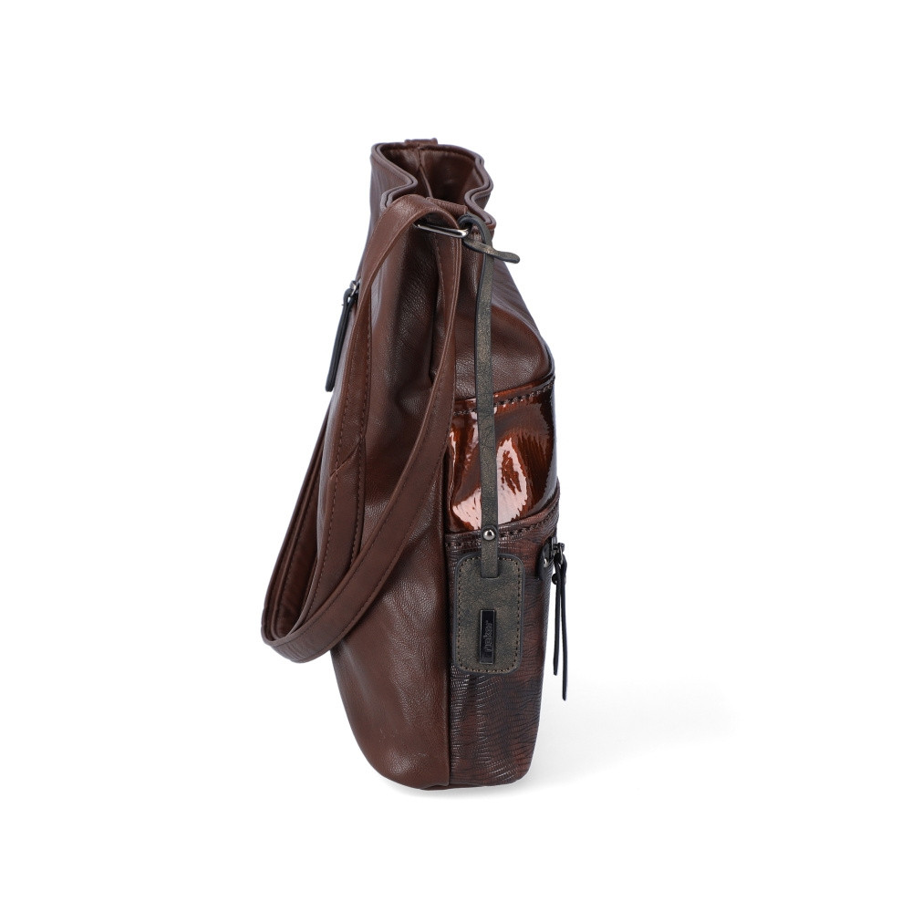 detail Dámská kabelka RIEKER RIE-20102094-W2 hnědá