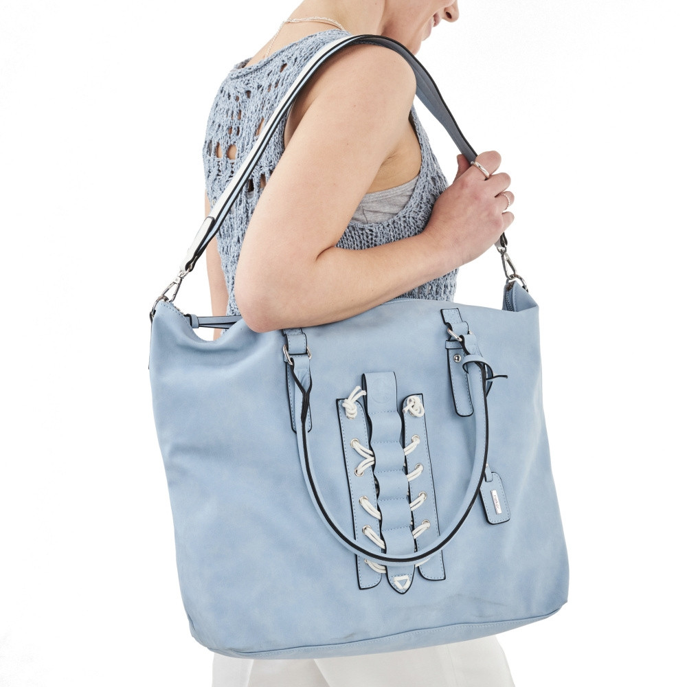 detail Dámská kabelka RIEKER RIE-20102464-S3 modrá