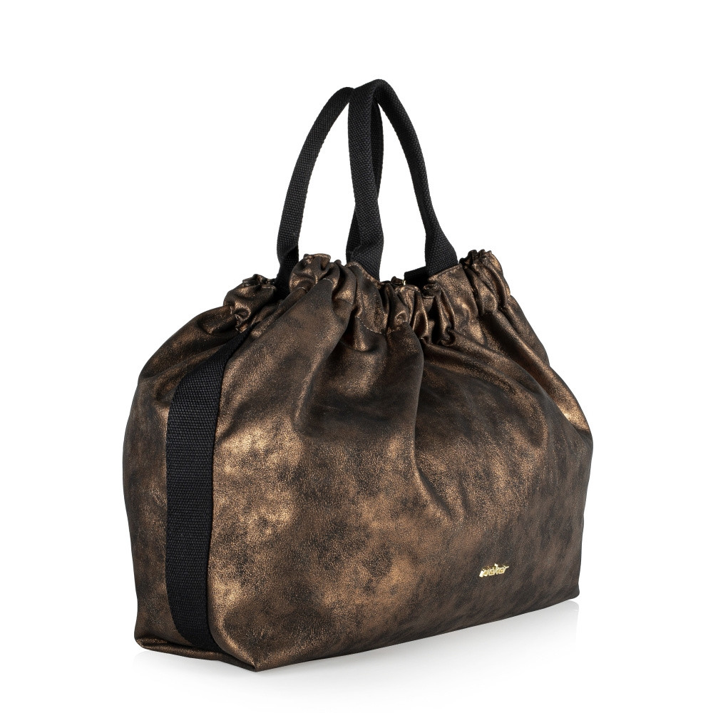 detail Dámská kabelka RIEKER RIE-20102786-W2 hnědá