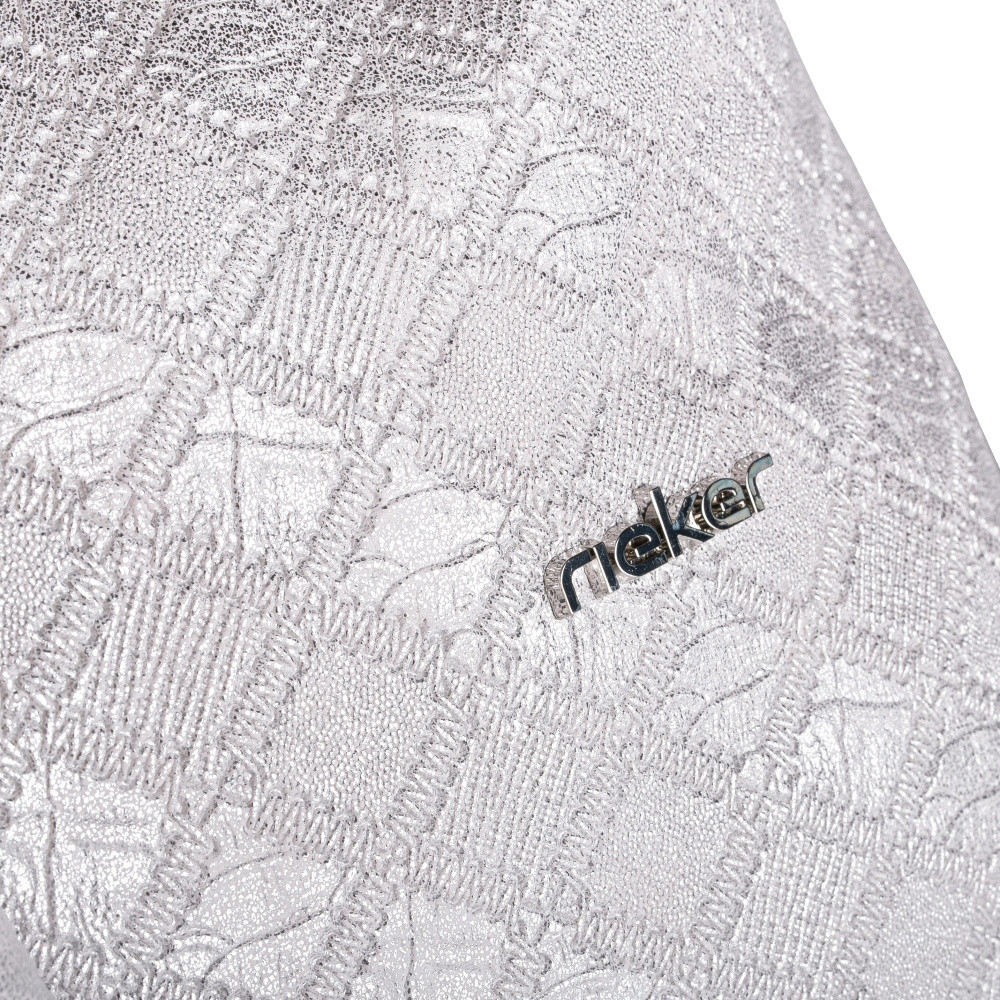 detail Dámská kabelka RIEKER C0156-067-T24 stříbrná S3