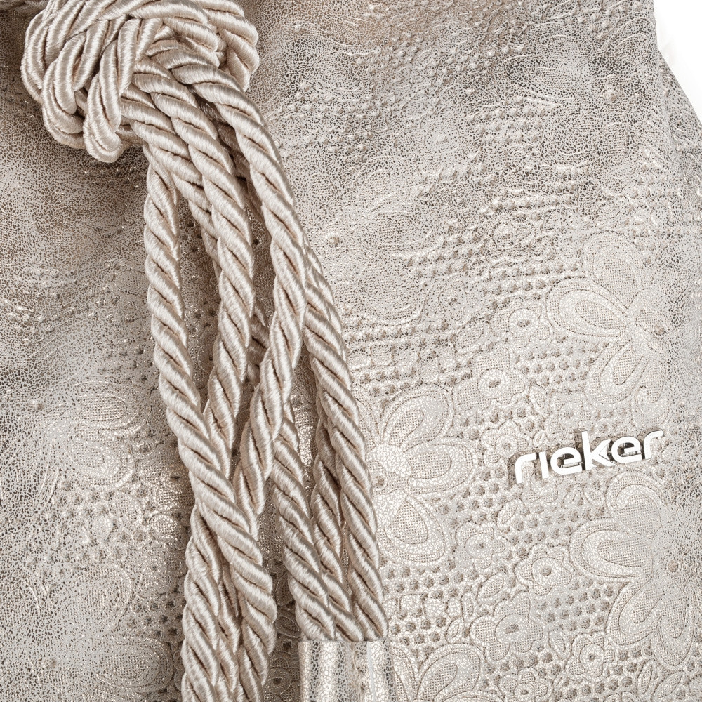 detail Dámská kabelka RIEKER C0156-065-T10 stříbrná S5