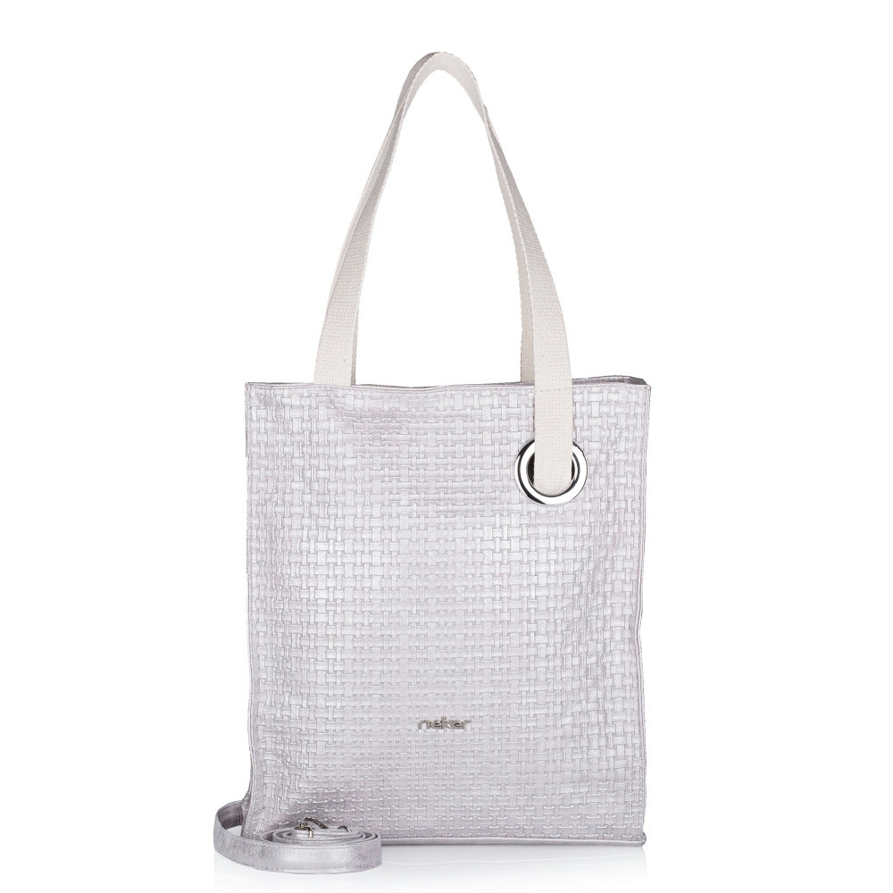 detail Dámská kabelka RIEKER RIE-20102834-S3 stříbrná