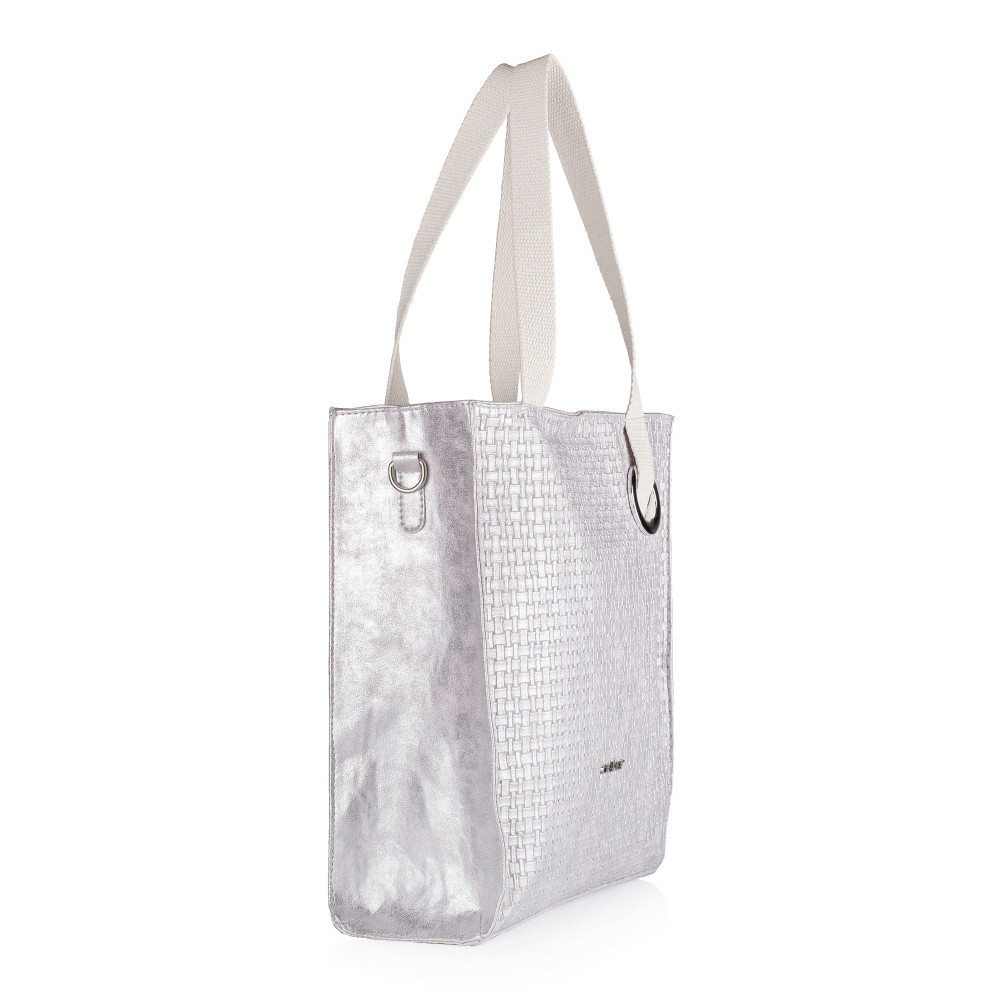 detail Dámská kabelka RIEKER RIE-20102834-S3 stříbrná