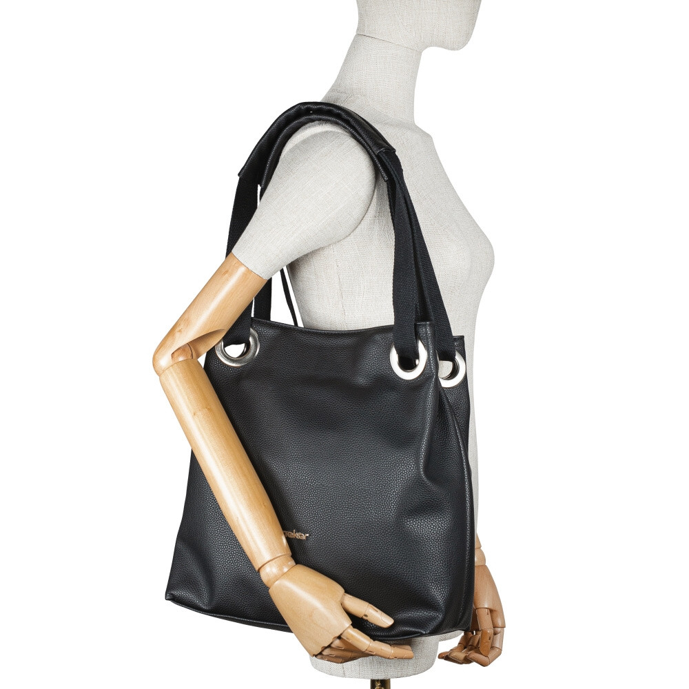 detail Dámská kabelka RIEKER C2101-029 černá W5