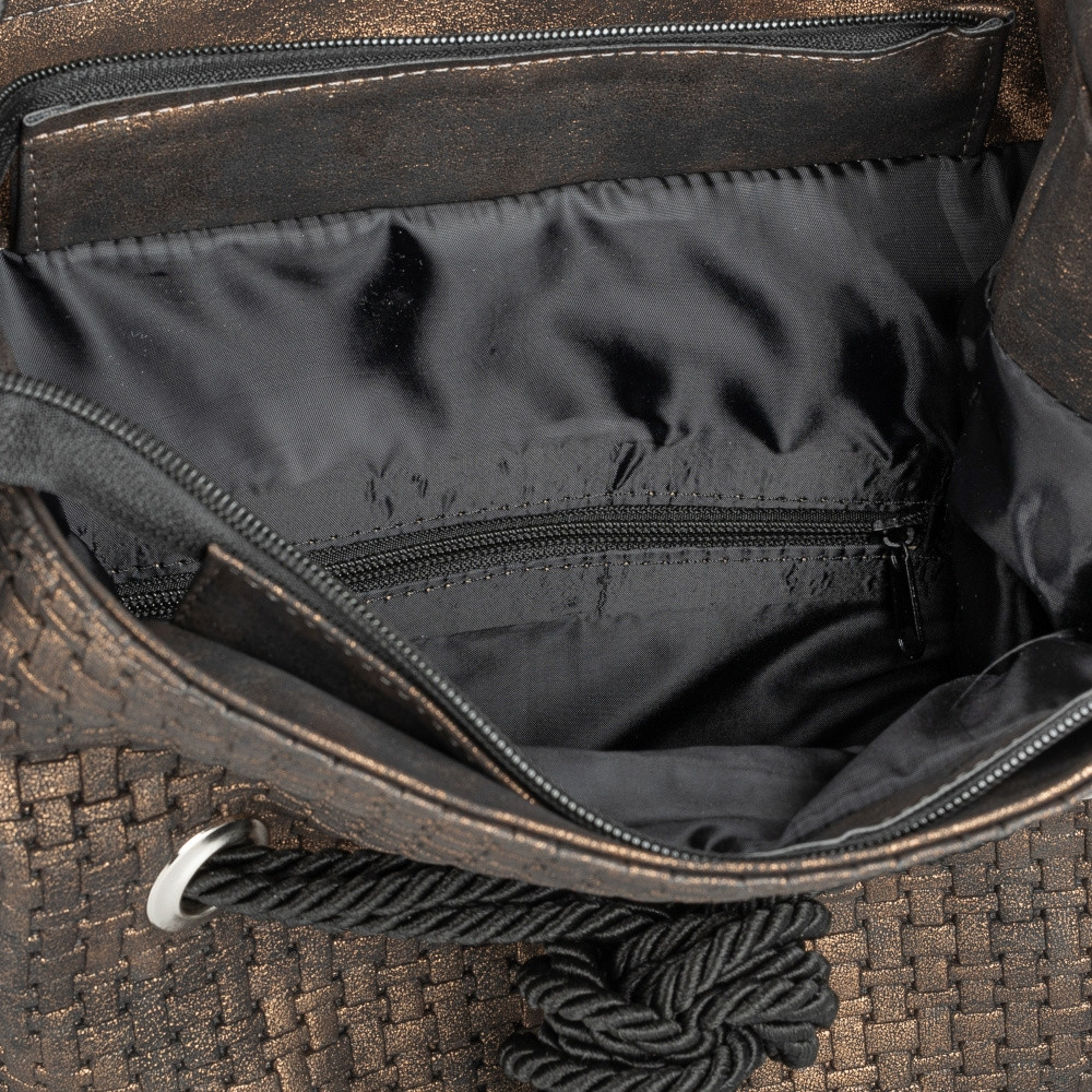 detail Dámská kabelka RIEKER RIE-20102849-S3 hnědá