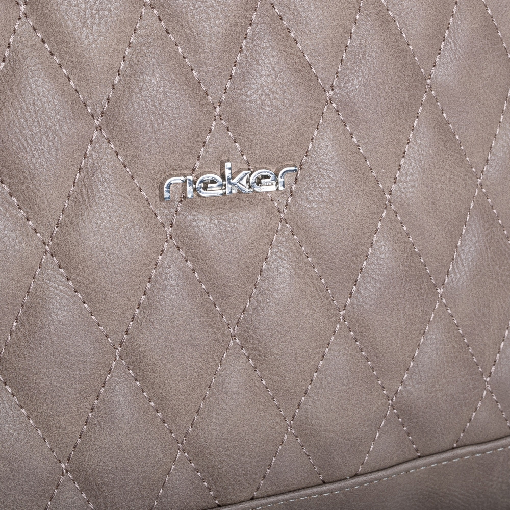 detail Dámská kabelka RIEKER RIE-20103111-S3 hnědá