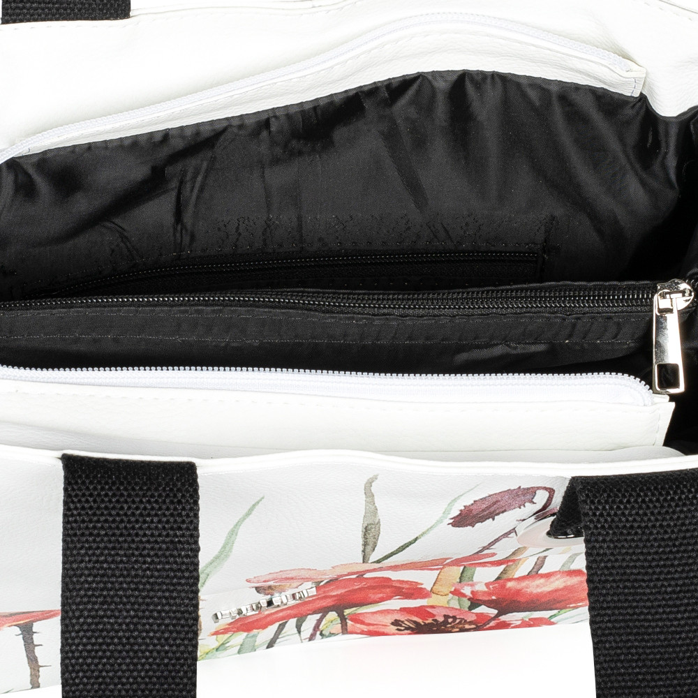 detail Dámská kabelka RIEKER RIE-20103181-S3 bílá