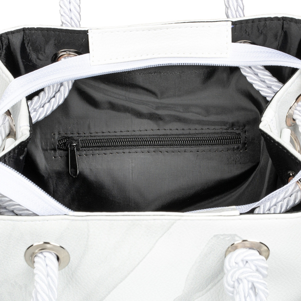 detail Dámská kabelka RIEKER C0200-MAK10 bílá W3