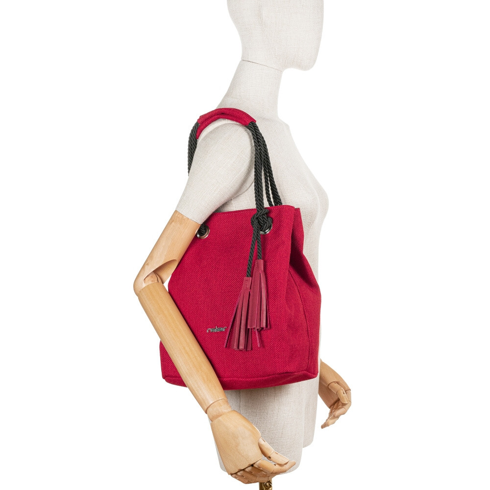 detail Dámská kabelka RIEKER C0200-141/18-137 červená W5