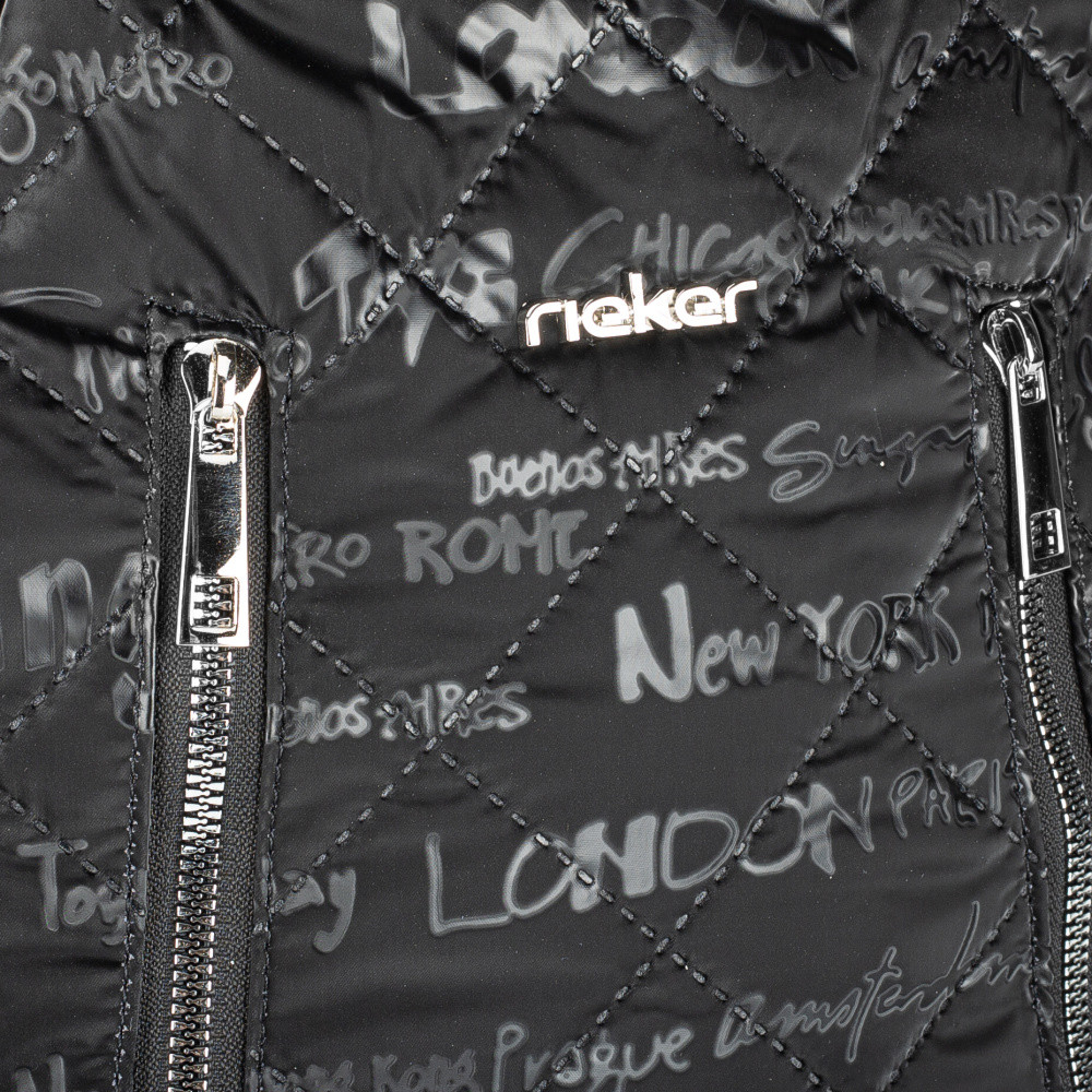 detail Dámský batoh RIEKER C2112-161-029 černá W4