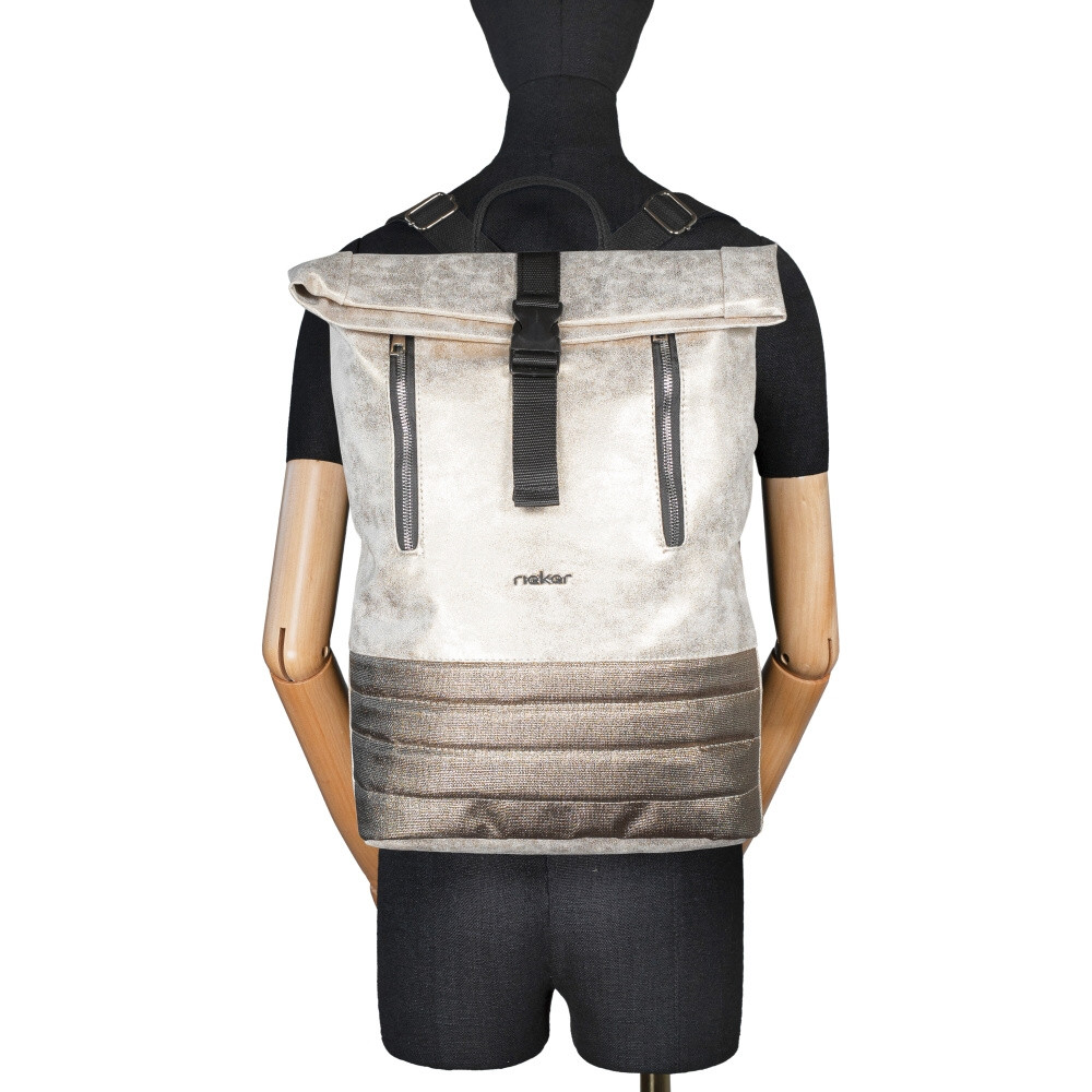 detail Dámský batoh RIEKER C0278-065-158 zlatá W5