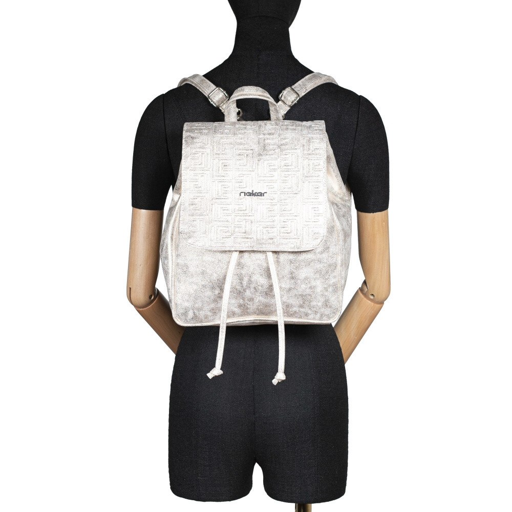 detail Dámský batoh RIEKER C0191-065-T29 zlatá W5