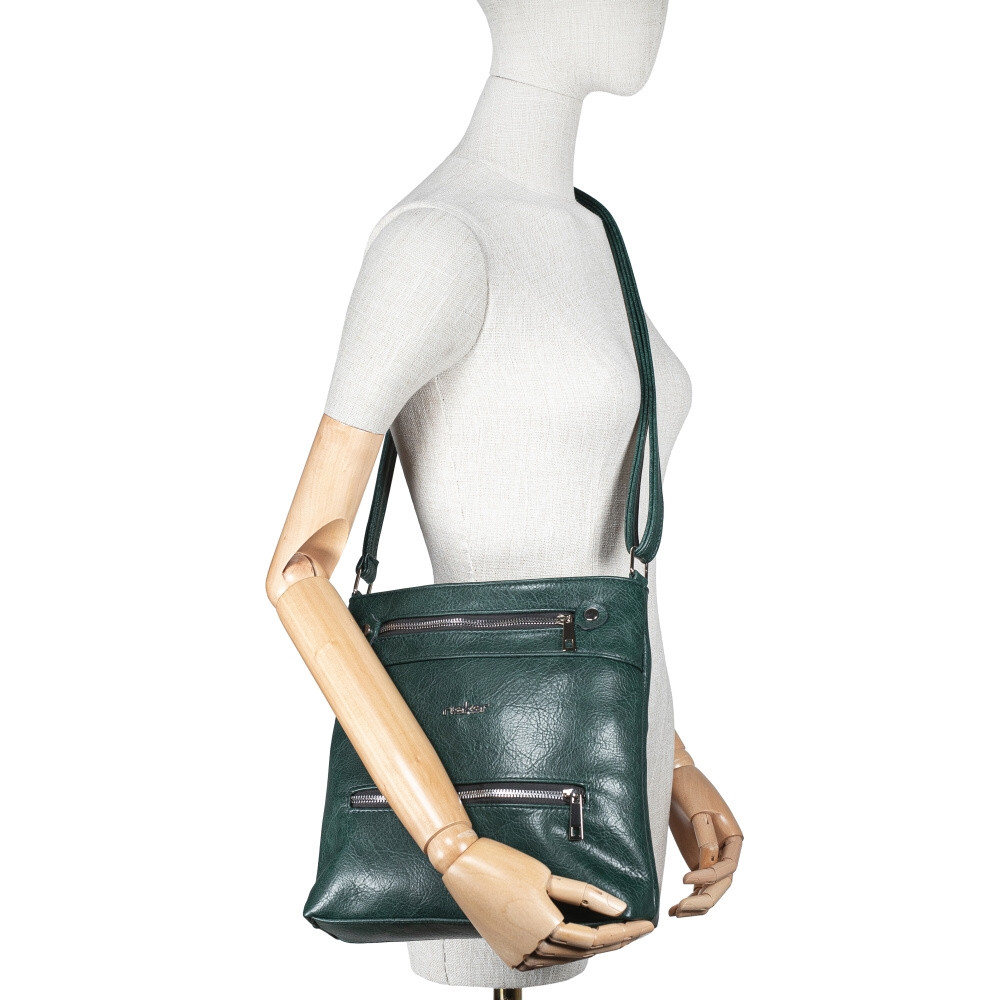 detail Dámská kabelka RIEKER RIE-20103838-W3 zelená
