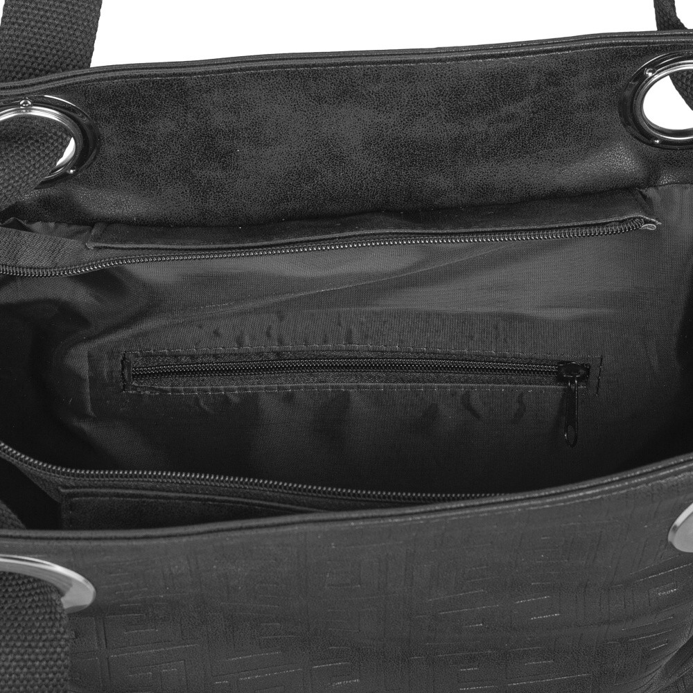 detail Dámská kabelka RIEKER C2101-021-T29 černá W4