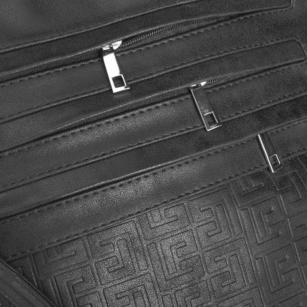 detail Dámská kabelka RIEKER C0038-021-T29 černá W4