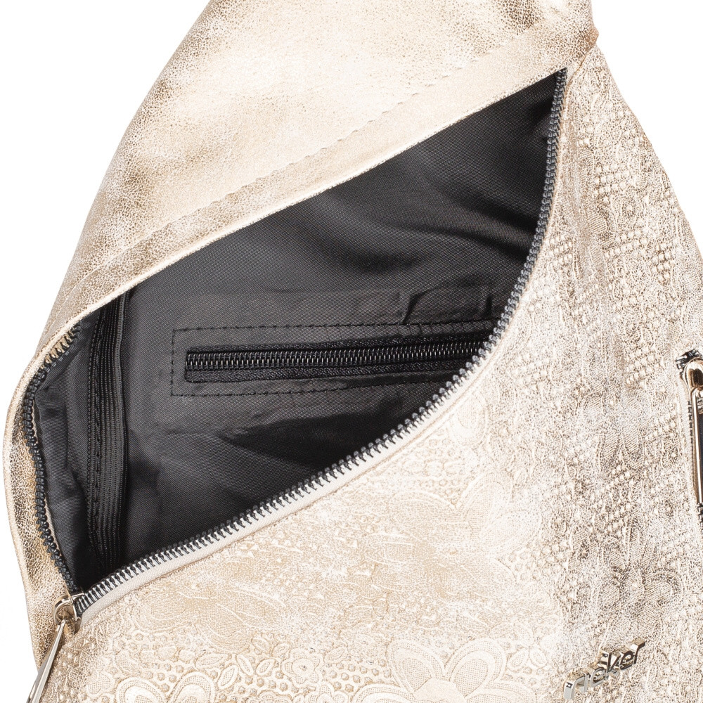 detail Dámský batoh RIEKER C2303-065-T10 zlatá S5