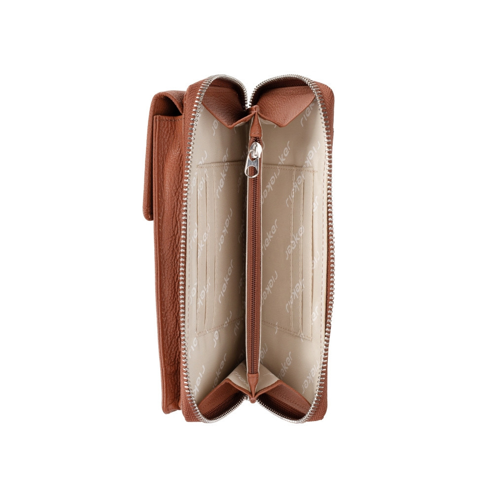 detail Dámská kabelka RIEKER W169 hnědá W4