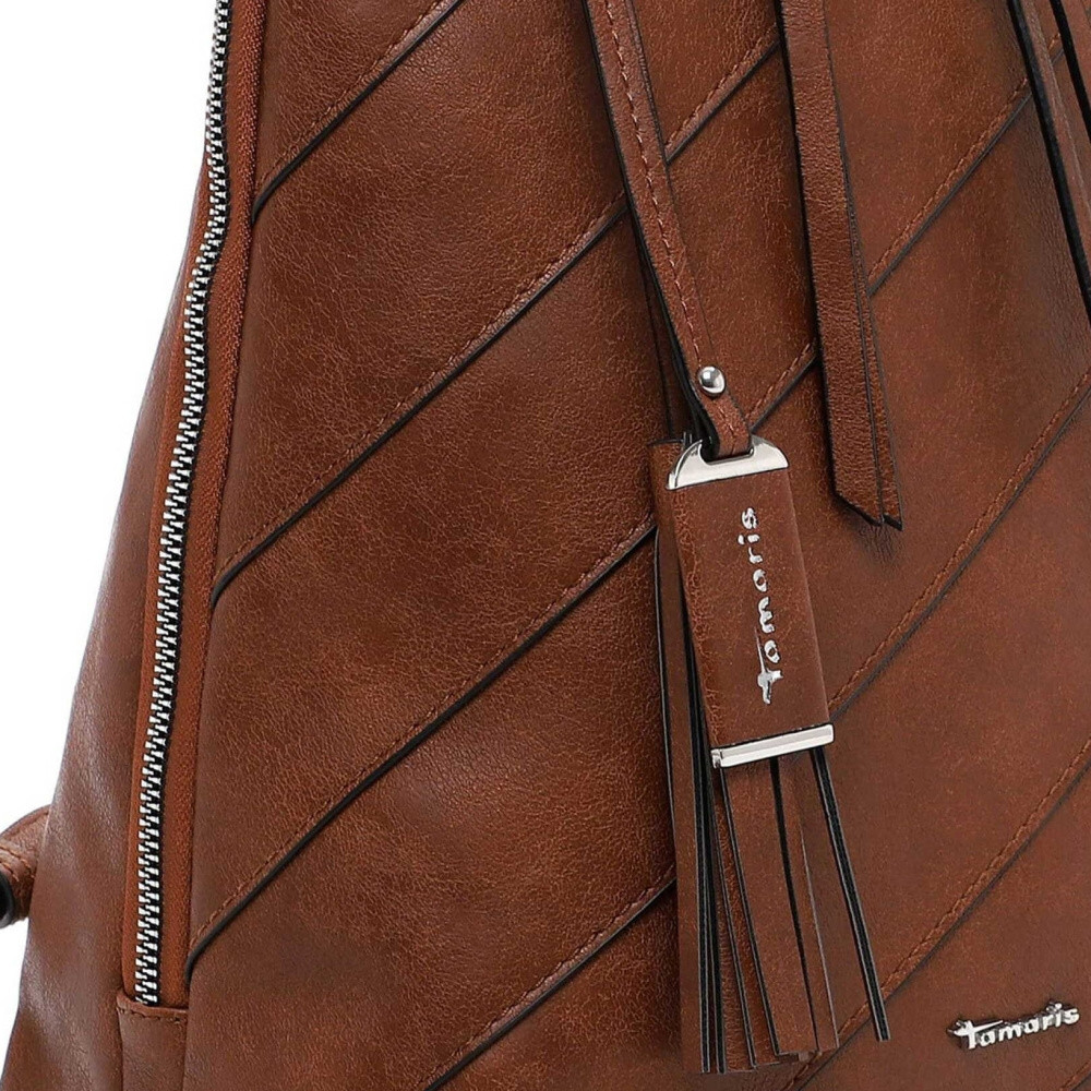 detail Dámský batoh TAMARIS 33035-700 hnědá S4