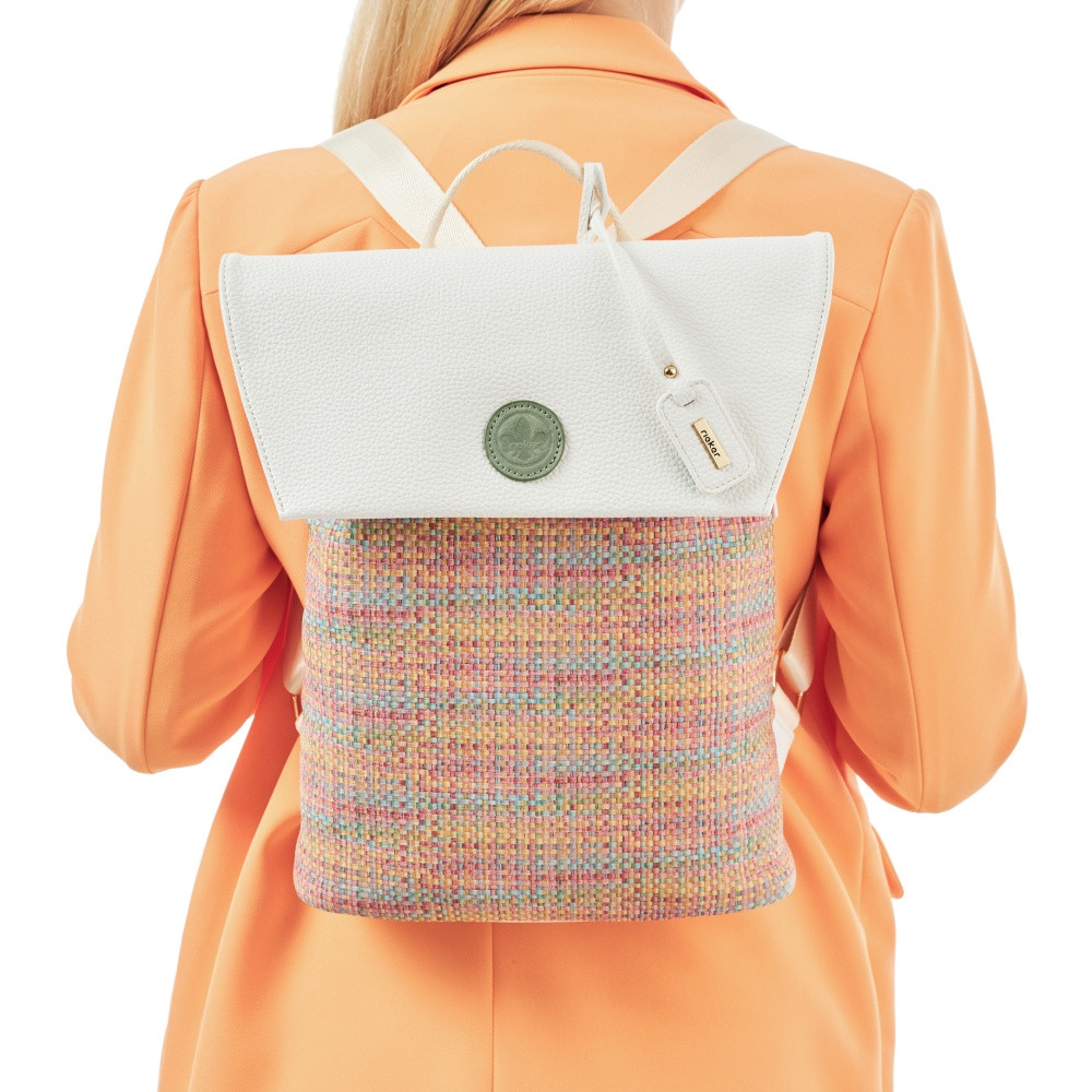 detail Dámský batoh RIEKER H1386-90 bílá S5