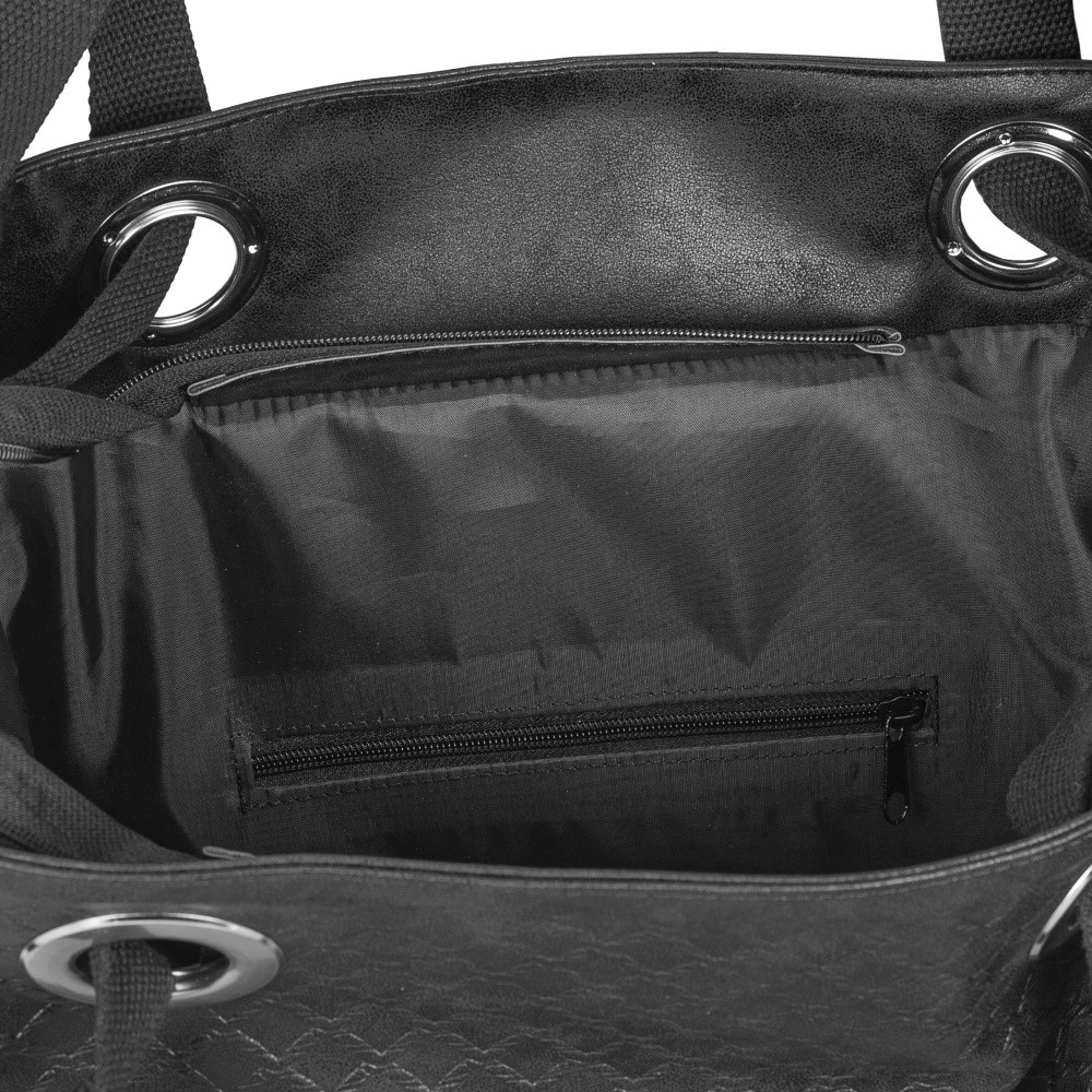 detail Dámská kabelka RIEKER C0210-021-T30 černá W4